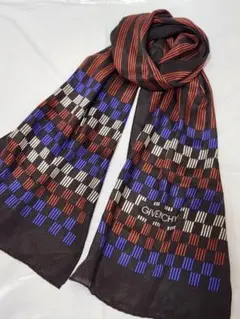 GIVENCHY 格子柄 スカーフ