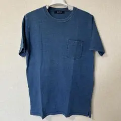 nano UNIVERSE インディゴブルー　Tシャツ