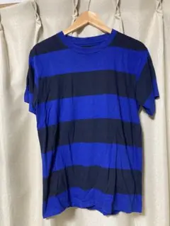rags mcgregor ラグスマクレガー　青黒ボーダーTシャツ Sキムタク