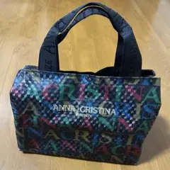 ANNA CRISTINA トートバッグ　エコバッグ　プリントロゴ
