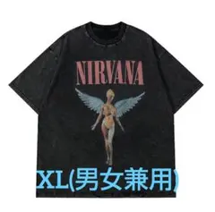 NIRVANA エンジェルグラフィック Tシャツ XL(男女兼用)