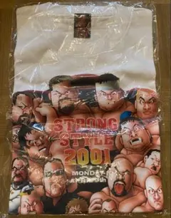 新日本プロレス Tシャツ 大阪ドーム大会 2001年