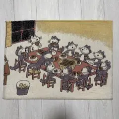 niko and 11ぴきのねこ コラボ　ラグマット
