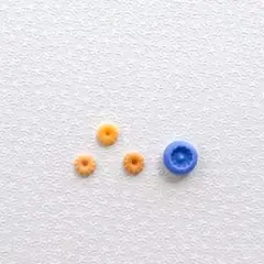 501 ミニフレンチクルーラー型 ドーナツ モールド 樹脂粘土 ミニチュア