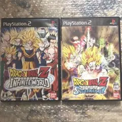 ドラゴンボールZ インフィニティワールド　スパーキング　セット　ps2