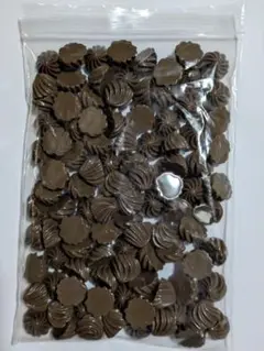 100個・デコパーツ・ホイップチョコ