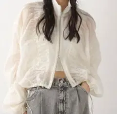 Heather シャーリングアンブルゾン