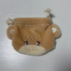 mikko フェイス巾着 ラテ ガチャガチャ