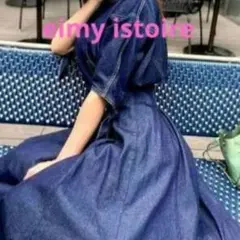 eimy istoire定価22000円ビットポイントデニムワンピース❤美品❤