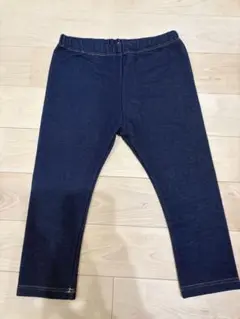 デニム風七分丈スパッツ120