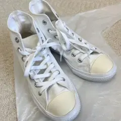 converse オールスター ハイカットスニーカー オールホワイト 23.5㎝