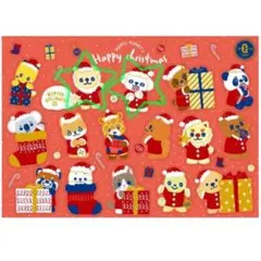 *にこちゃん様専用* パペット シートステッカー クリスマス バラ売り