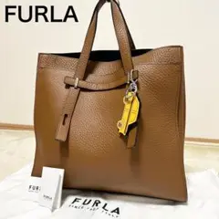 極美品　フルラ　FURLA ジョーヴェ　GIOVE ビジネストートバッグ　レザー