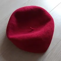 カシラ ベレー帽 赤