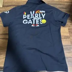 最終値下げ PEARLY GATES ネイビー ポロシャツ 美品
