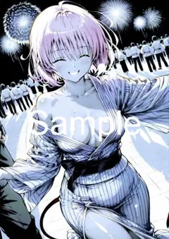A4サイズアートポスター 1点もの 美女ポスター最高品質 E-J-５４