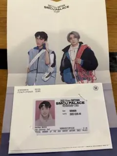 WINWIN 2022 SMCU PALACE メンバーシップカード