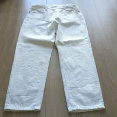 UNIQLO　ユニクロ　デニム　ホワイトパンツ　27（68.5ｃｍ）