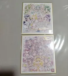 プリキュア色紙ART　２枚セット