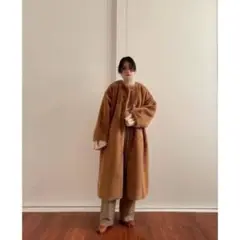 CLANE クラネNO COLLAR LICO FUR COATお値下げしました