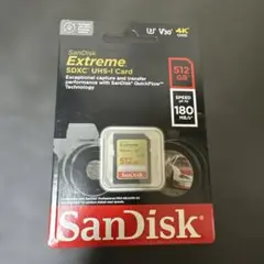 SanDisk Extreme SDXC UHS-Iカード 512GB