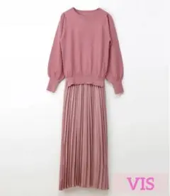 新品未使用 VIS ワンピース ピンク FREE 完売品