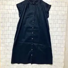 エフデ　半袖　シャツワンピース 　サイズ7　シンプル　人気デザイン