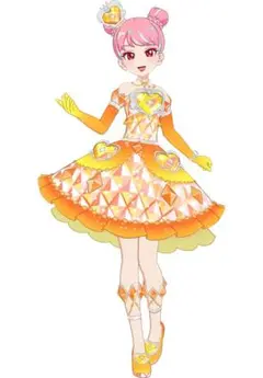 アイプリバース　おしゃれのクリスタルオレンジ　フルコーデ　一式