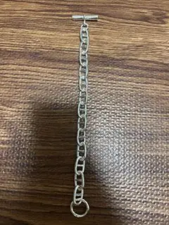 シェーヌダンクル風ブレスレットシルバー925 アンカーチェーン【刻印あり】