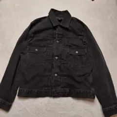 ユニクロ 2ndモデル Gジャン ブラック デニムジャケット M