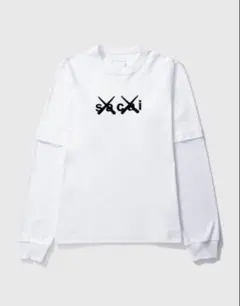 sacai kaws コラボ ロンT サイズ4