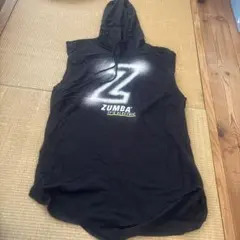 Zumba フード付きタンクトップ ブラック
