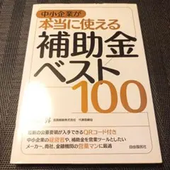中小企業が本当に使える補助金ベスト100