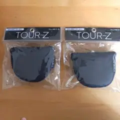 【お買い得】TOUR-Z パターカバー TZPC-9801 ブラック 2個セット
