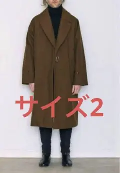 【本日限定値下げ】comoli ウールサージタイロッケンコート18aw COMOLI / コモリ | ウールサージ タイロッケンコート - Navy