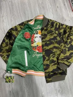2025年最新】A BATHING APE スカジャンの人気アイテム - メルカリ