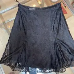 CHANEL総レーススカート 未使用