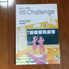 特別 Challenge 中学1年 総復習