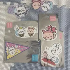 ちいかわ　モモンガ　古本屋　ステッカーセット