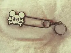 ドクロ　ミッキー　キーホルダー