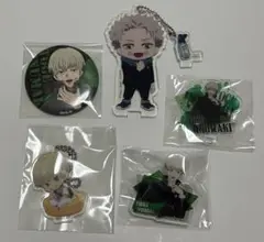 呪術廻戦 狗巻棘 缶バッジアクスタセット