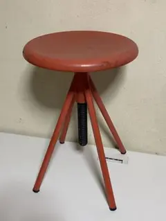 自宅保管品 DULTON 丸スツール スチール昇降タイプ エイジング 廃盤モデル
