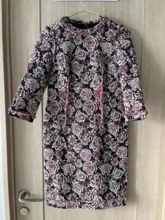 LANVIN COLLECTION ジャガード生地ワンピース ドレス 上品