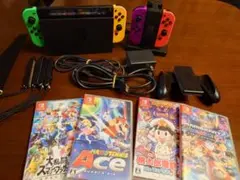 Nintendo Switch 本体 Joy-Con スタンド 人気ソフトセット