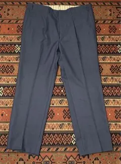 60s〜80sヴィンテージ　ワンタックワイドスラックス　talonzip 50s