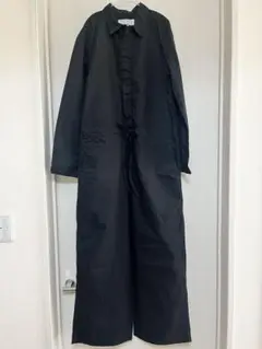 未使用　UNIVERSAL TISSU ブラック ジャンプスーツ　コットン