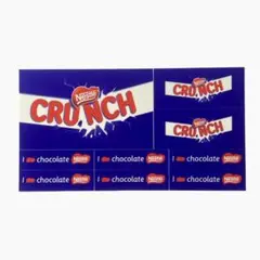 未使用　ステッカー　ネスレ　クランチ　シール　非売品　チョコレート　CRUNCH