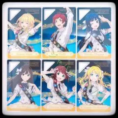 ナムコ限定 アイドルマスター ノベルティ ミニアクリルプレート 6点 コンプ