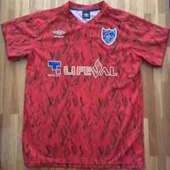 FC東京 練習着 Umbro レッドシャツ M-L