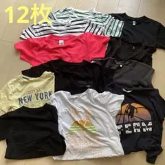 H&M 他　キッズ　半袖　袖無し　Tシャツ 12枚セット　140.150.160